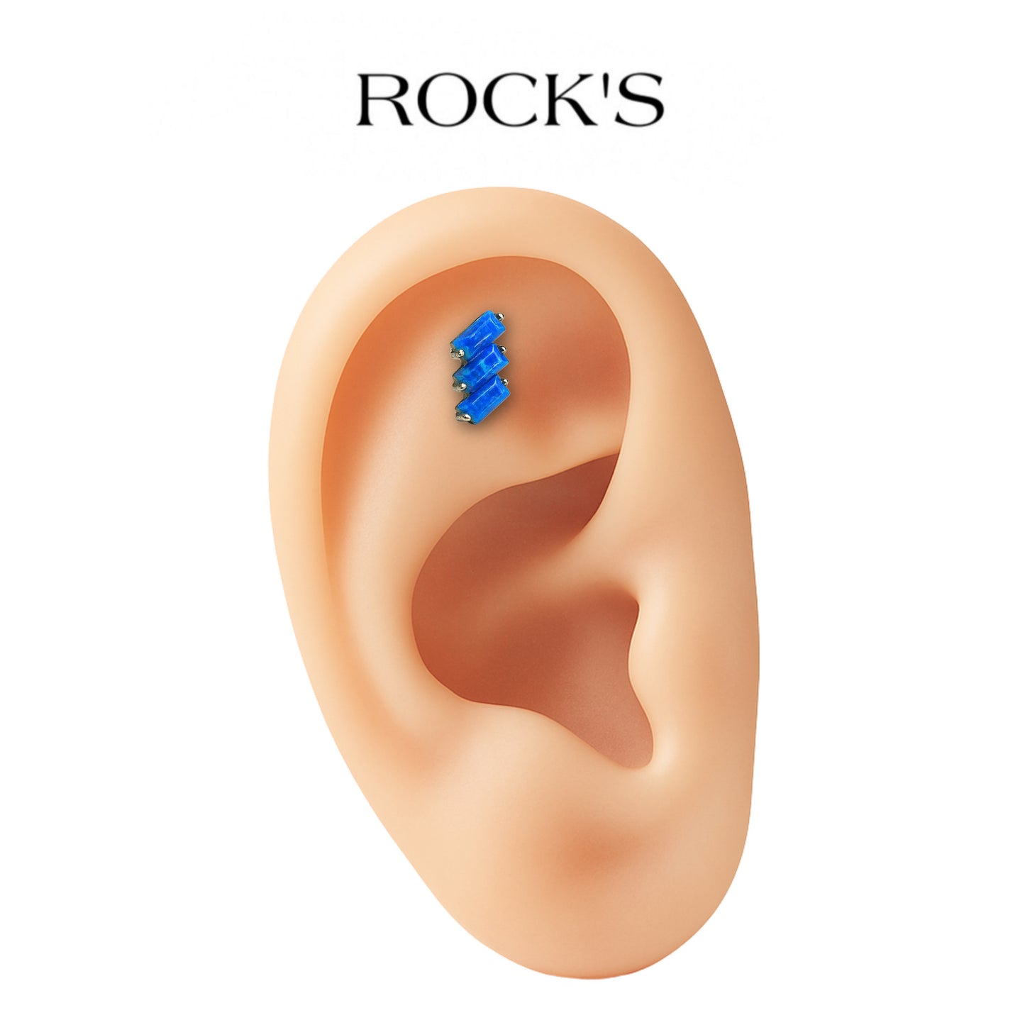 Vega Opal Titanyum Piercing