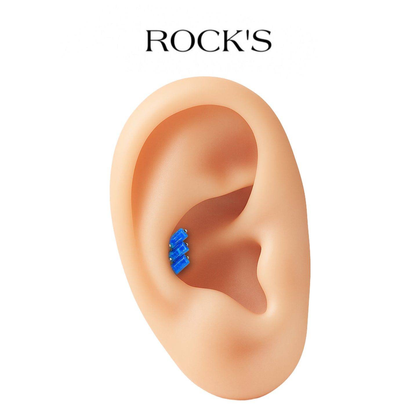 Vega Opal Titanyum Piercing