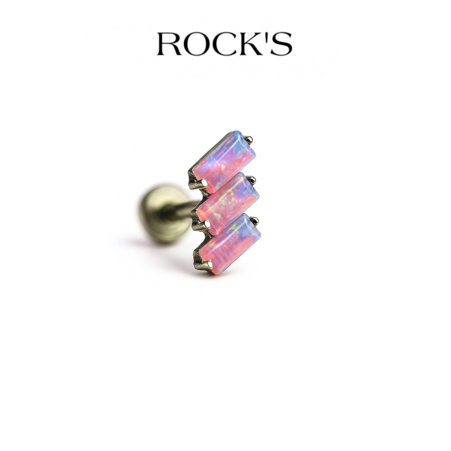 Vega Opal Titanyum Piercing