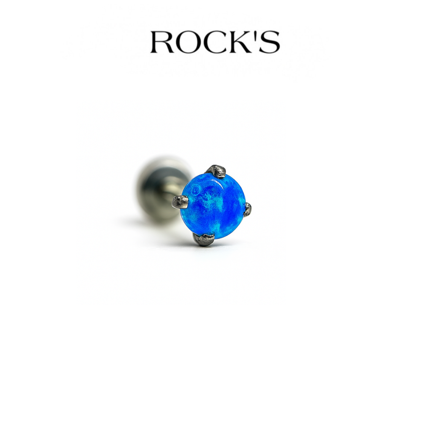 Cyanis Opal Titanyum Piercing