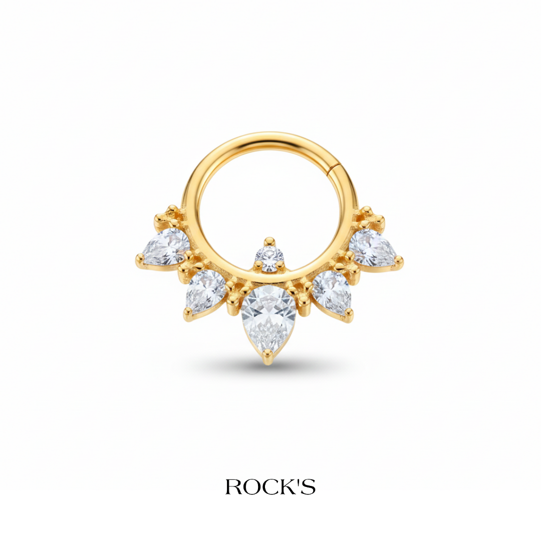 Regalia Titanyum Halka Piercing