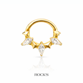 Fang Titanyum Halka Piercing