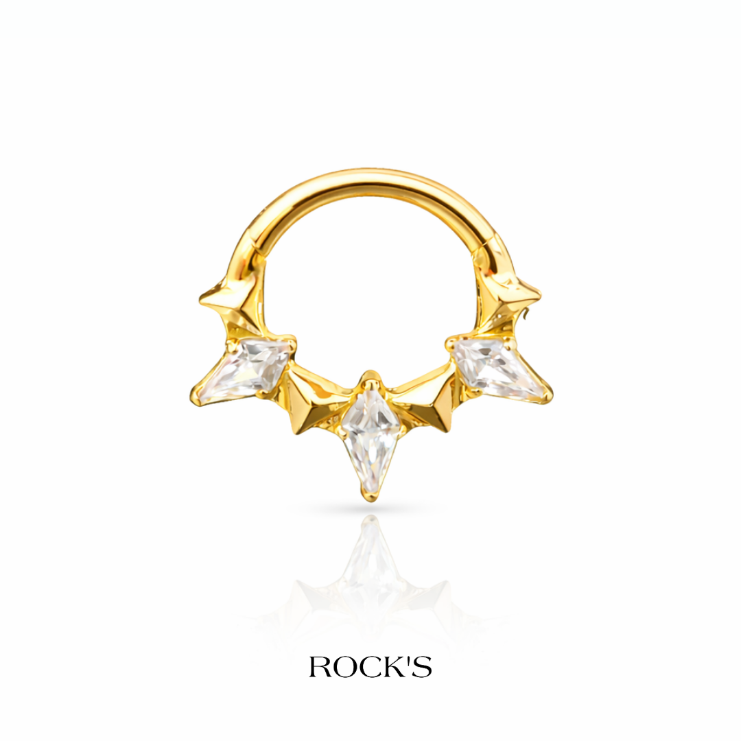 Fang Titanyum Halka Piercing