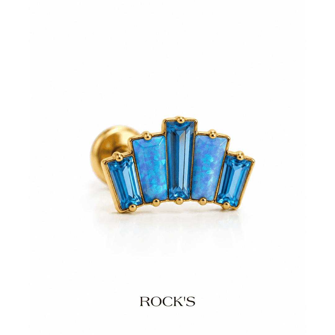 Nerissa Opal Titanyum Piercing