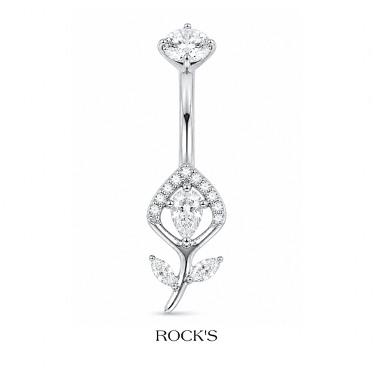 Rosalia Titanyum Göbek Piercing