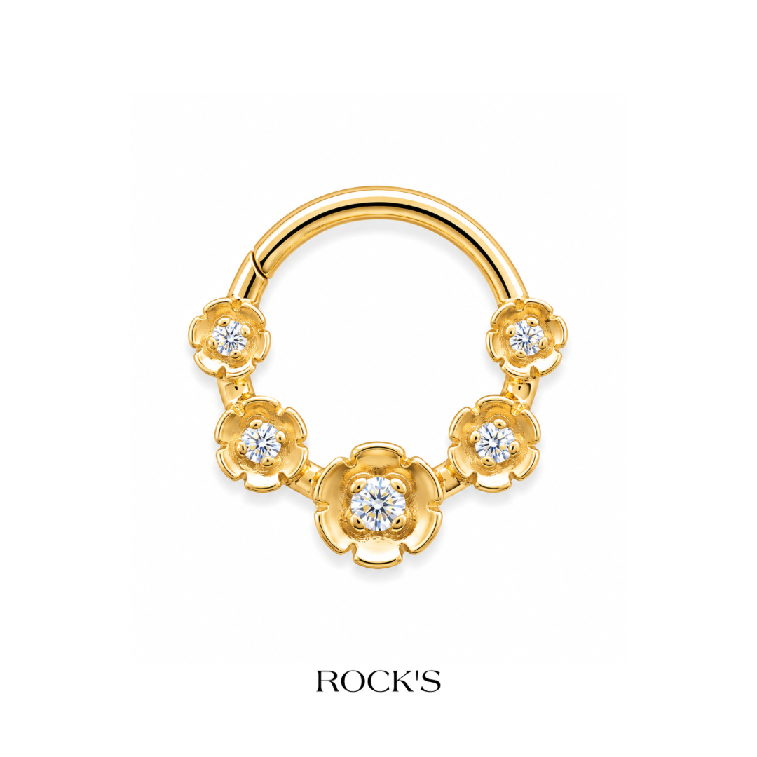 Florienne Titanyum Halka Piercing