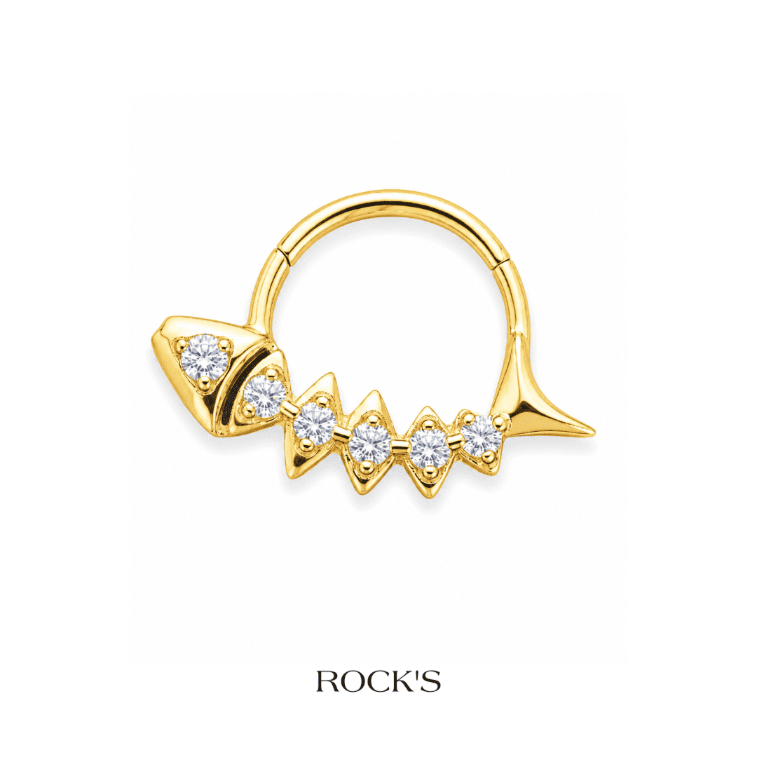 Kaelis Titanyum Halka Piercing