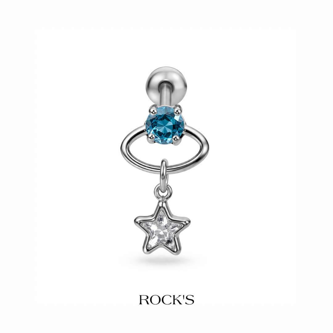 Aurelune Sallantılı Titanyum Piercing