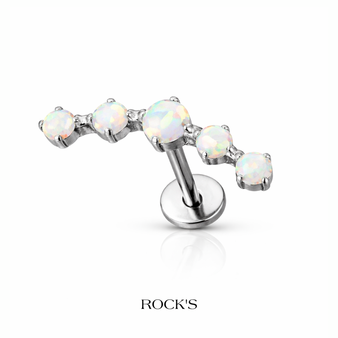 Mireline Opal Titanyum Piercing