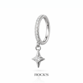 Eclipse Star Titanyum Halka Piercing