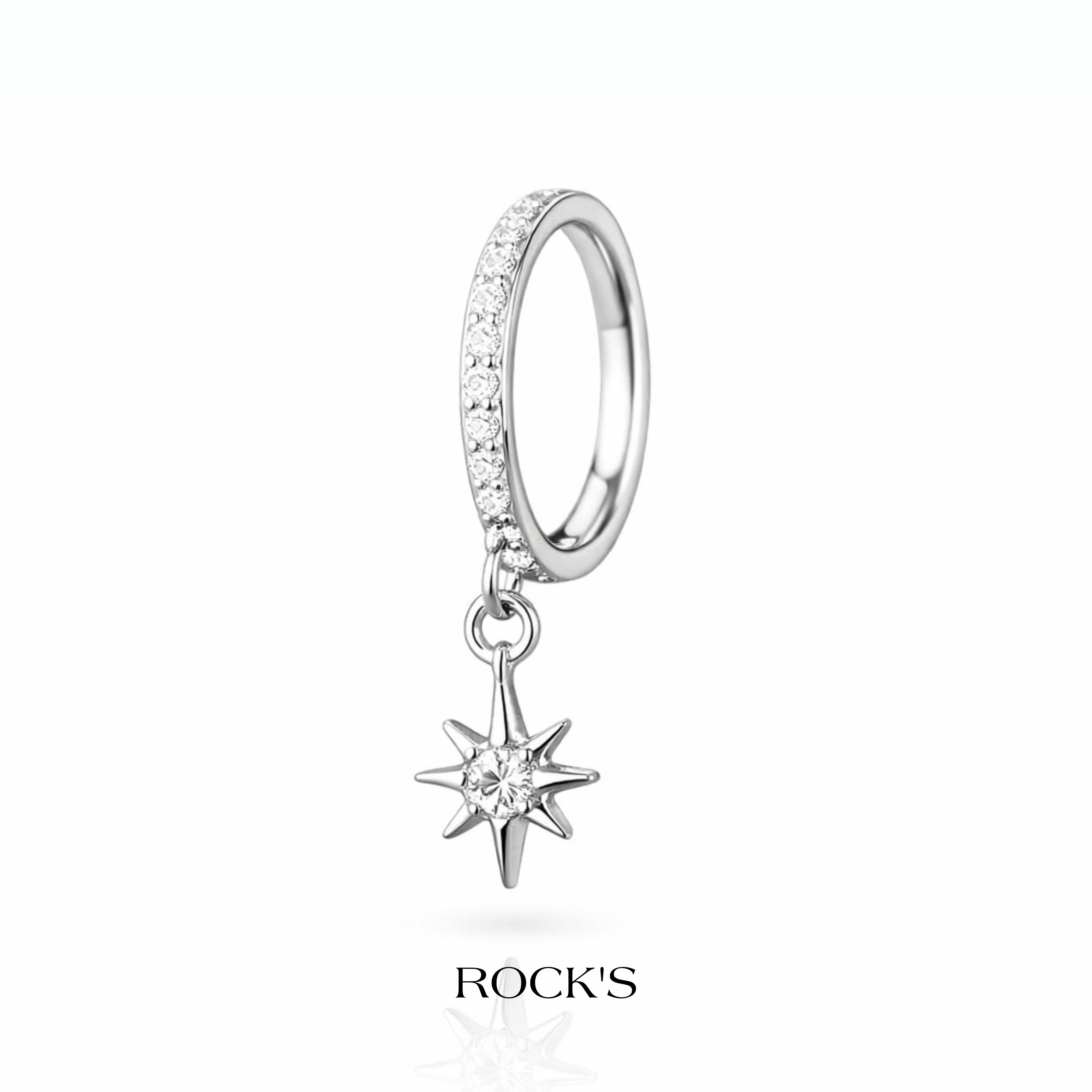 Eclipse Sol Titanyum Halka Piercing