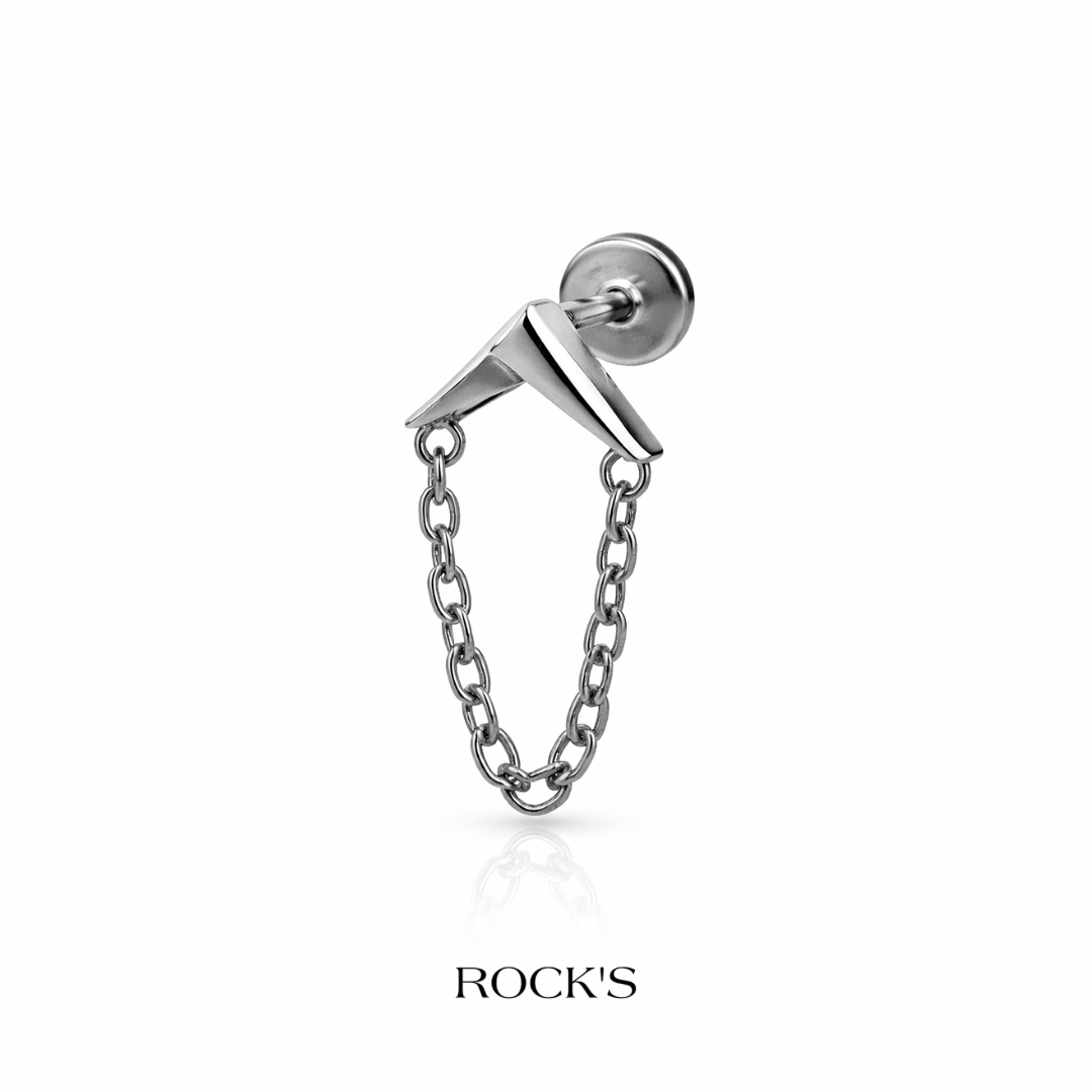 Rogue Sallantılı Titanyum Piercing