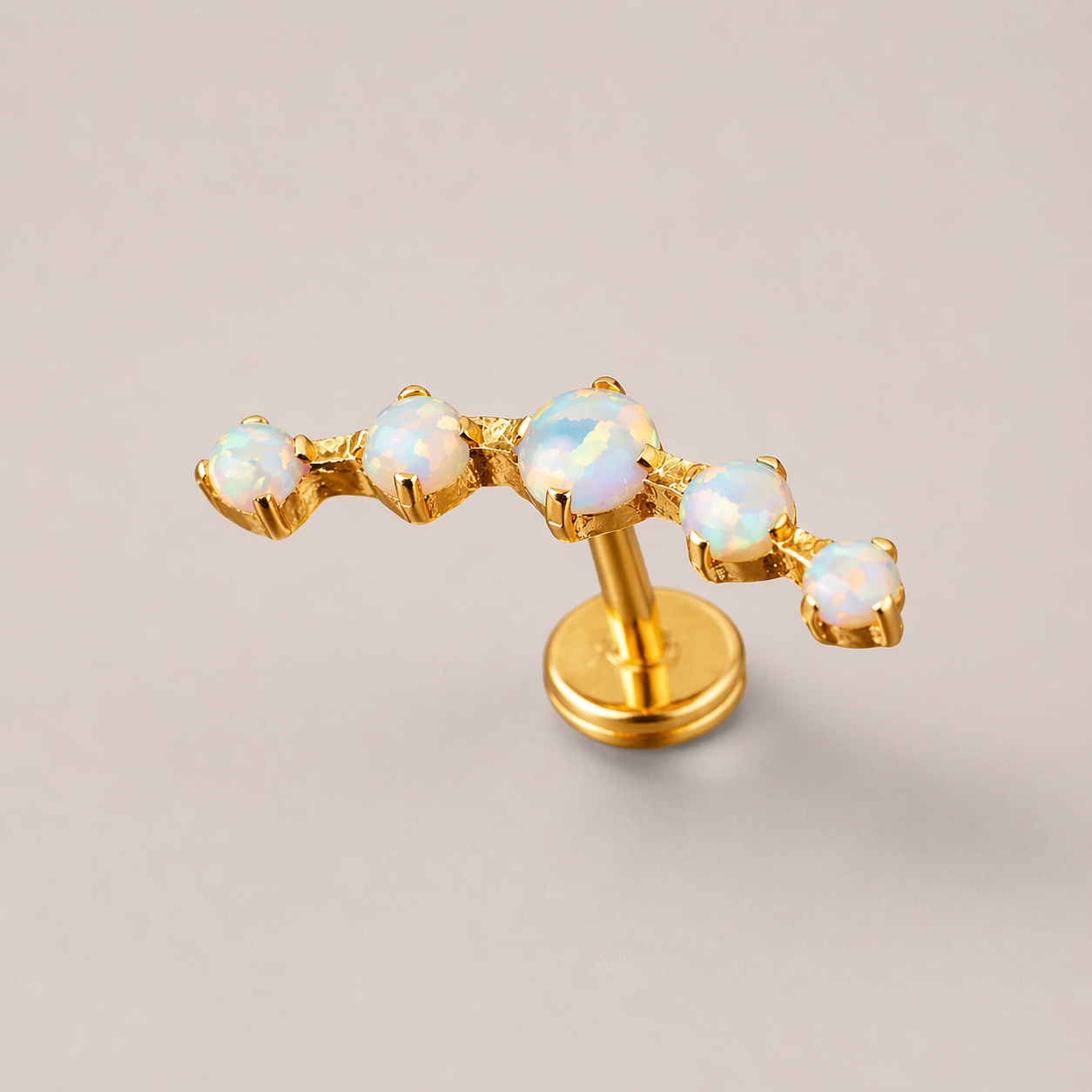 Mireline Opal Titanyum Piercing