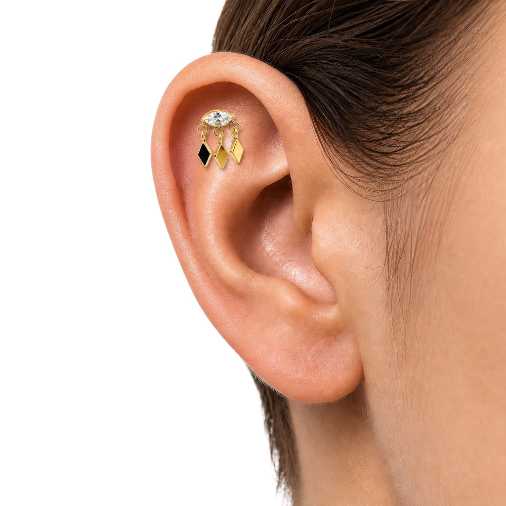Noryx Sallantılı Titanyum Piercing