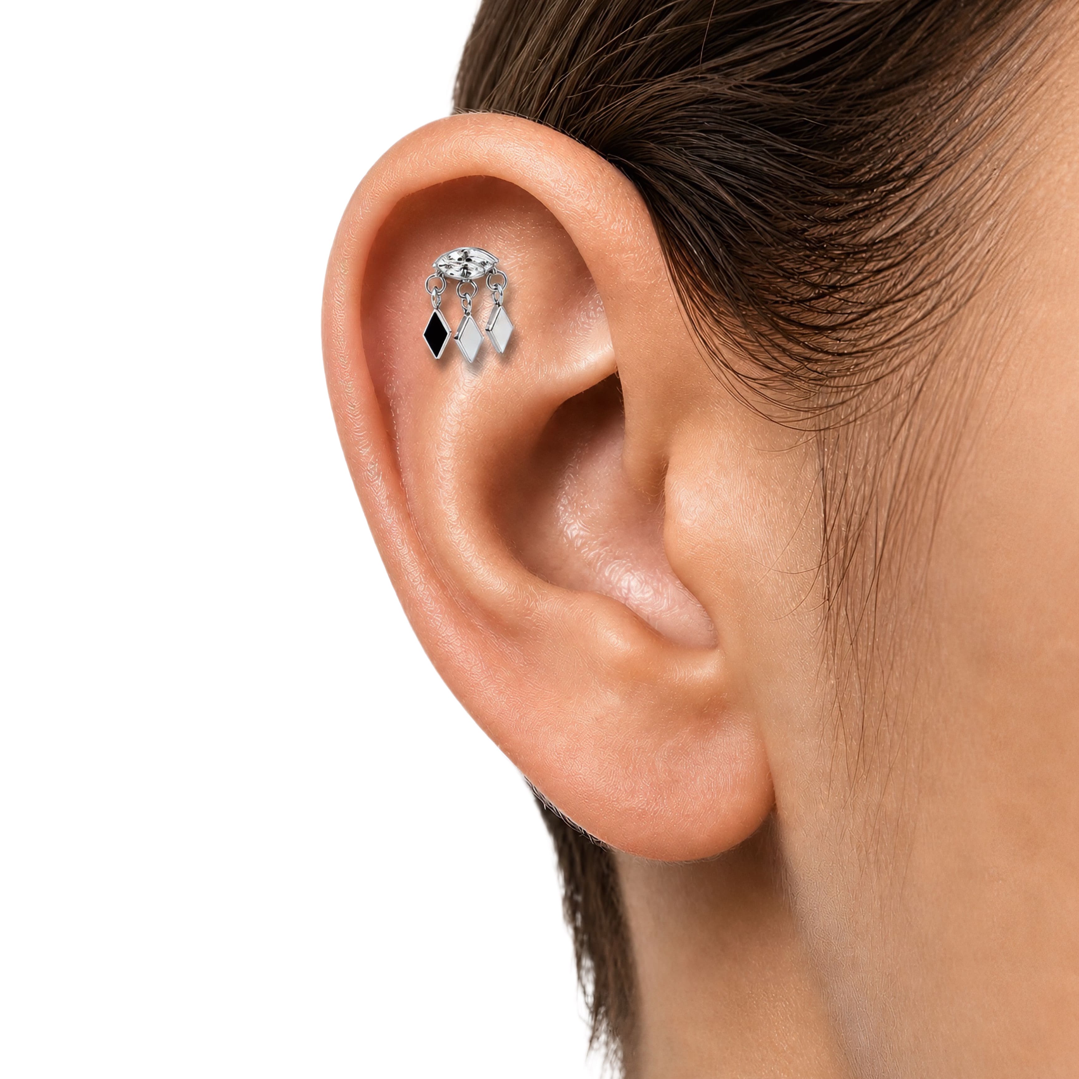 Noryx Sallantılı Titanyum Piercing