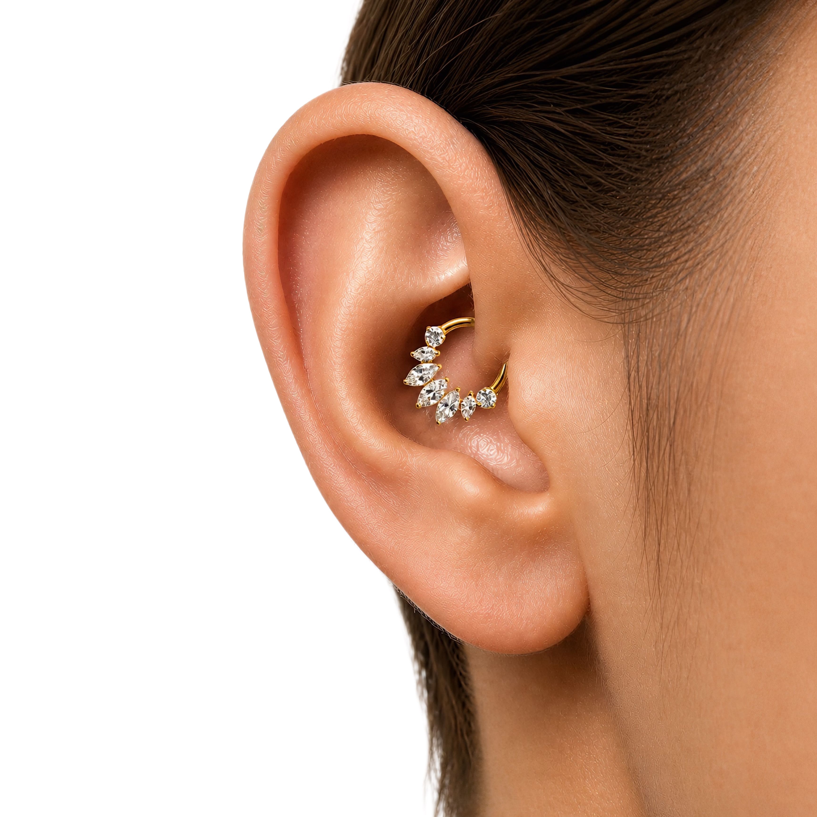 Lustria Titanyum Halka Piercing