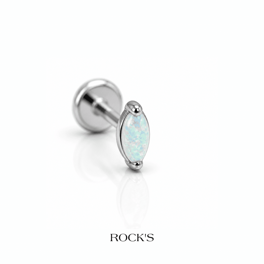 Ophelyx Opal Titanyum Piercing