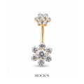 Blossom Titanyum Göbek Piercing