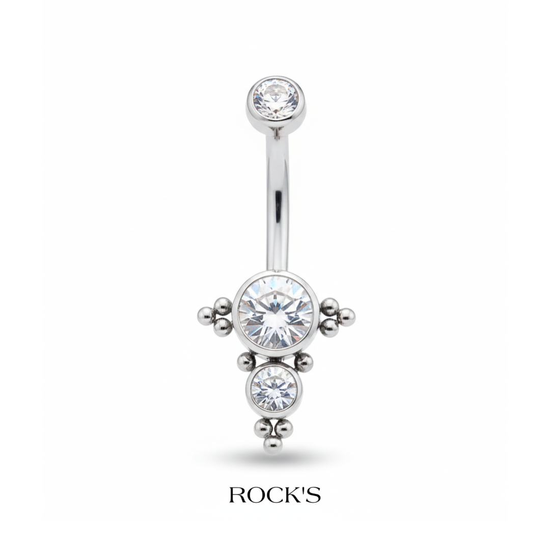 Seren Titanyum Göbek Piercing