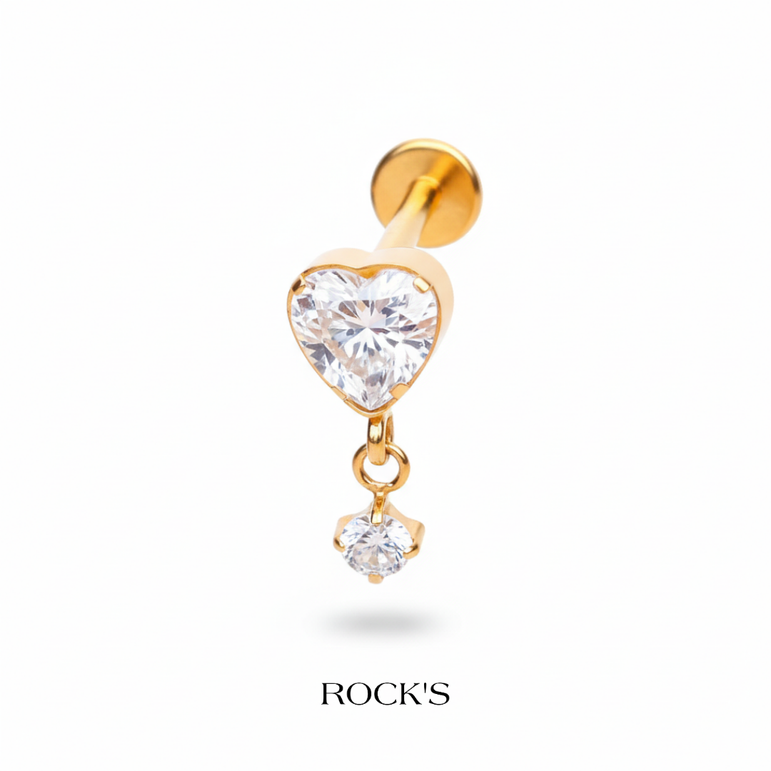 Amora Sallantılı Titanyum Piercing