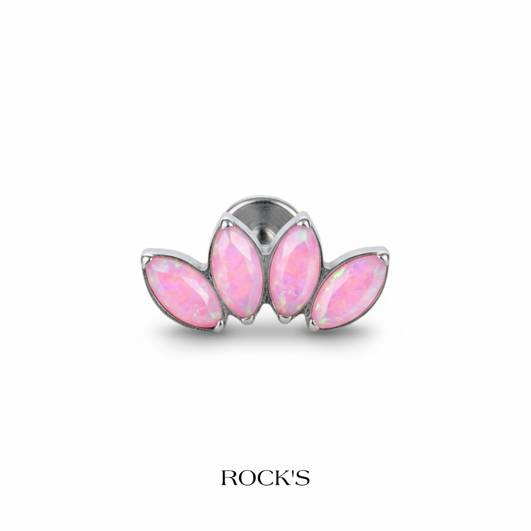 Rosaria Opal Titanyum Piercing