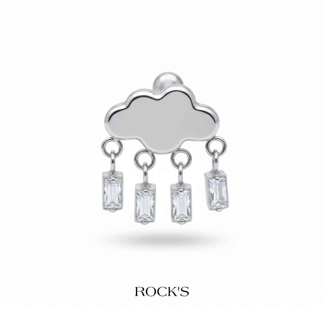 Nimbus Sallantılı Titanyum Piercing