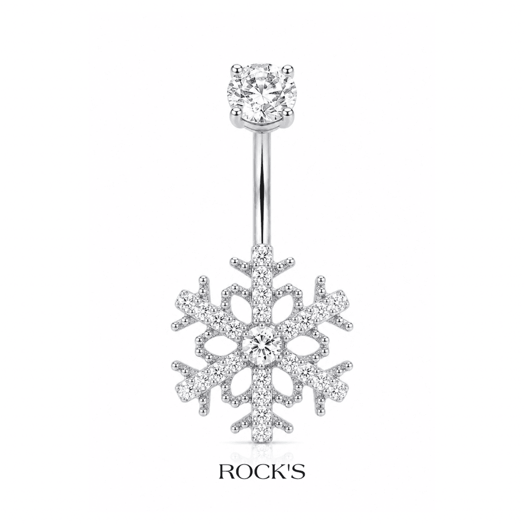 Frostia Titanyum Göbek Piercing