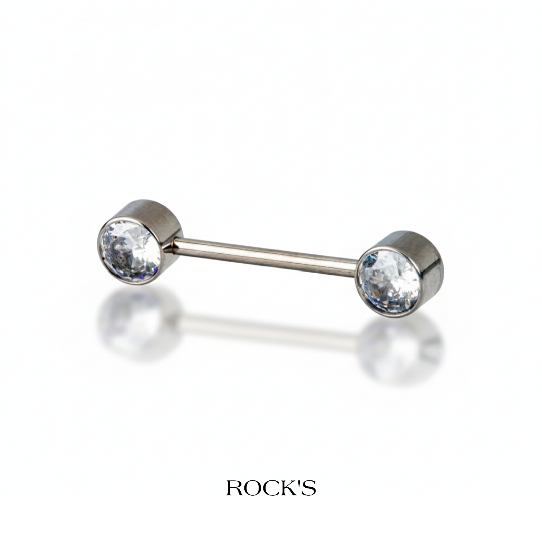 Dualis Titanyum Nipple Piercing