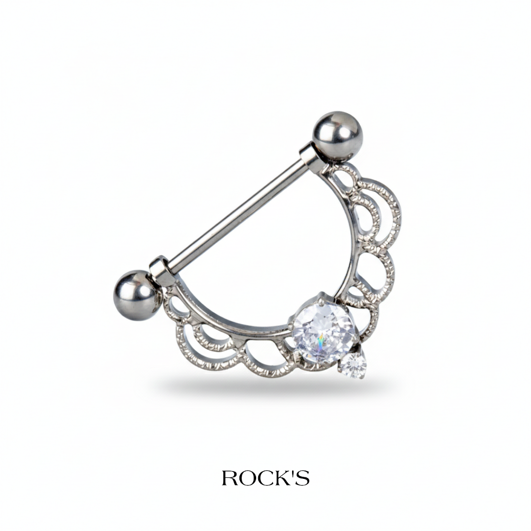 Ornella Titanyum Nipple Piercing