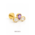 Violetta Titanyum Piercing