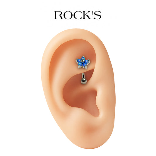 Ilyra Opal Titanyum Piercing