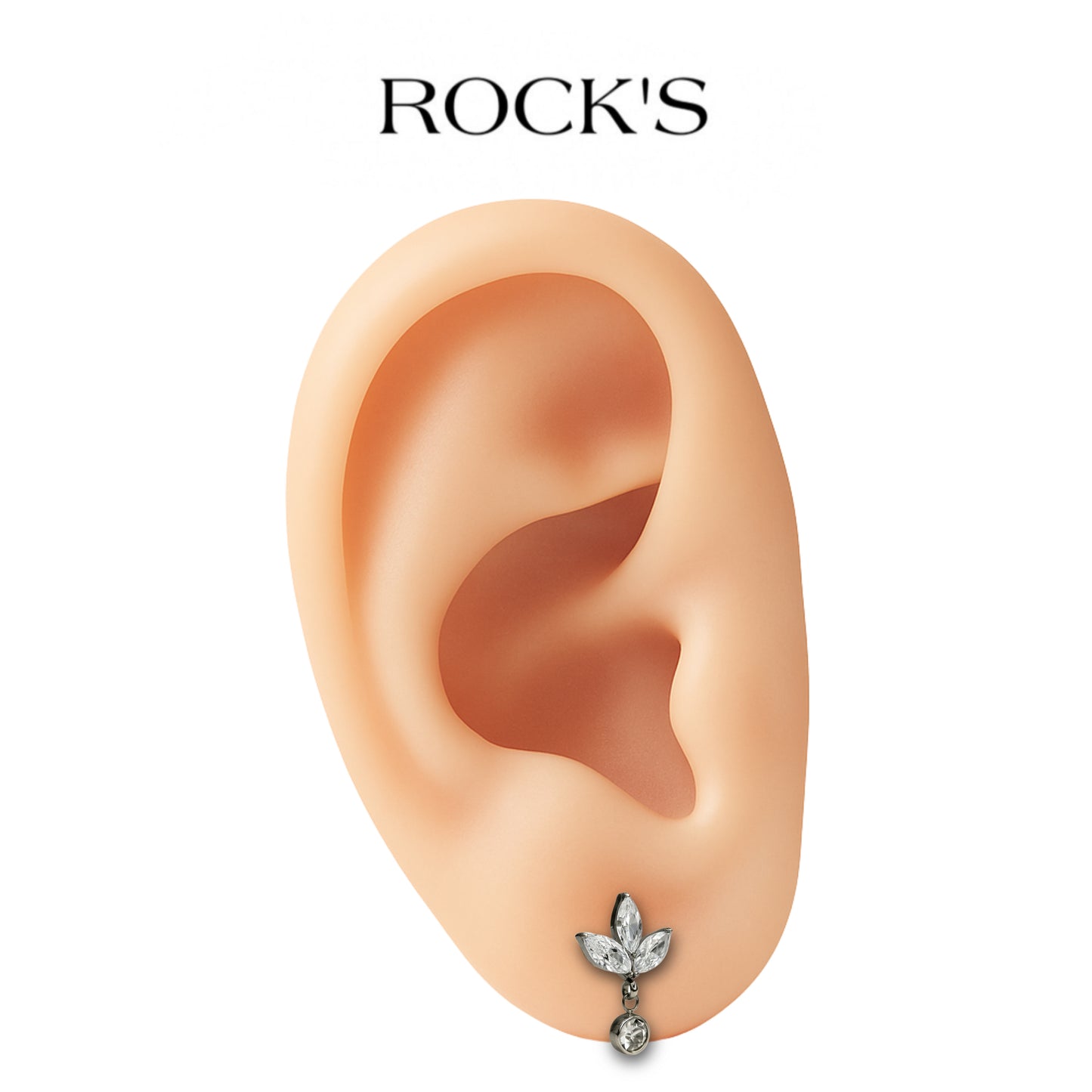 Lyanna Sallantılı Titanyum Piercing