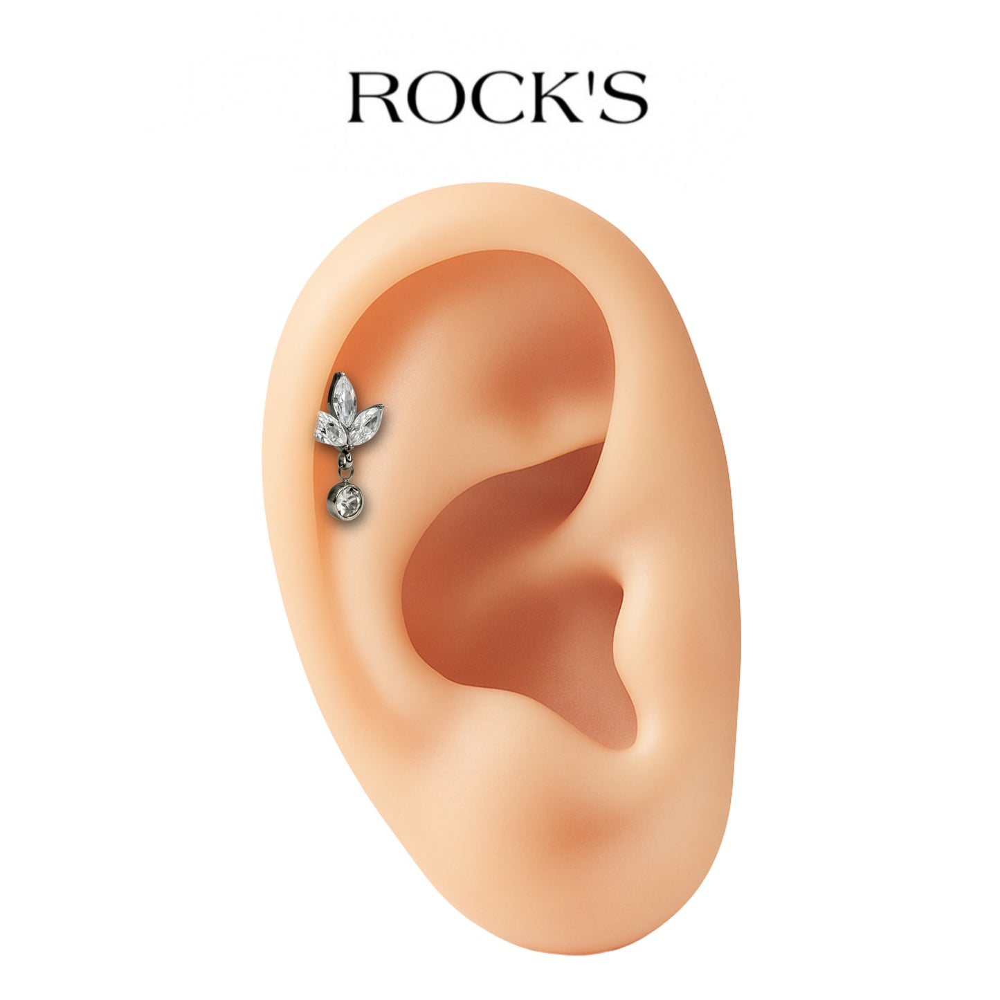 Lyanna Sallantılı Titanyum Piercing