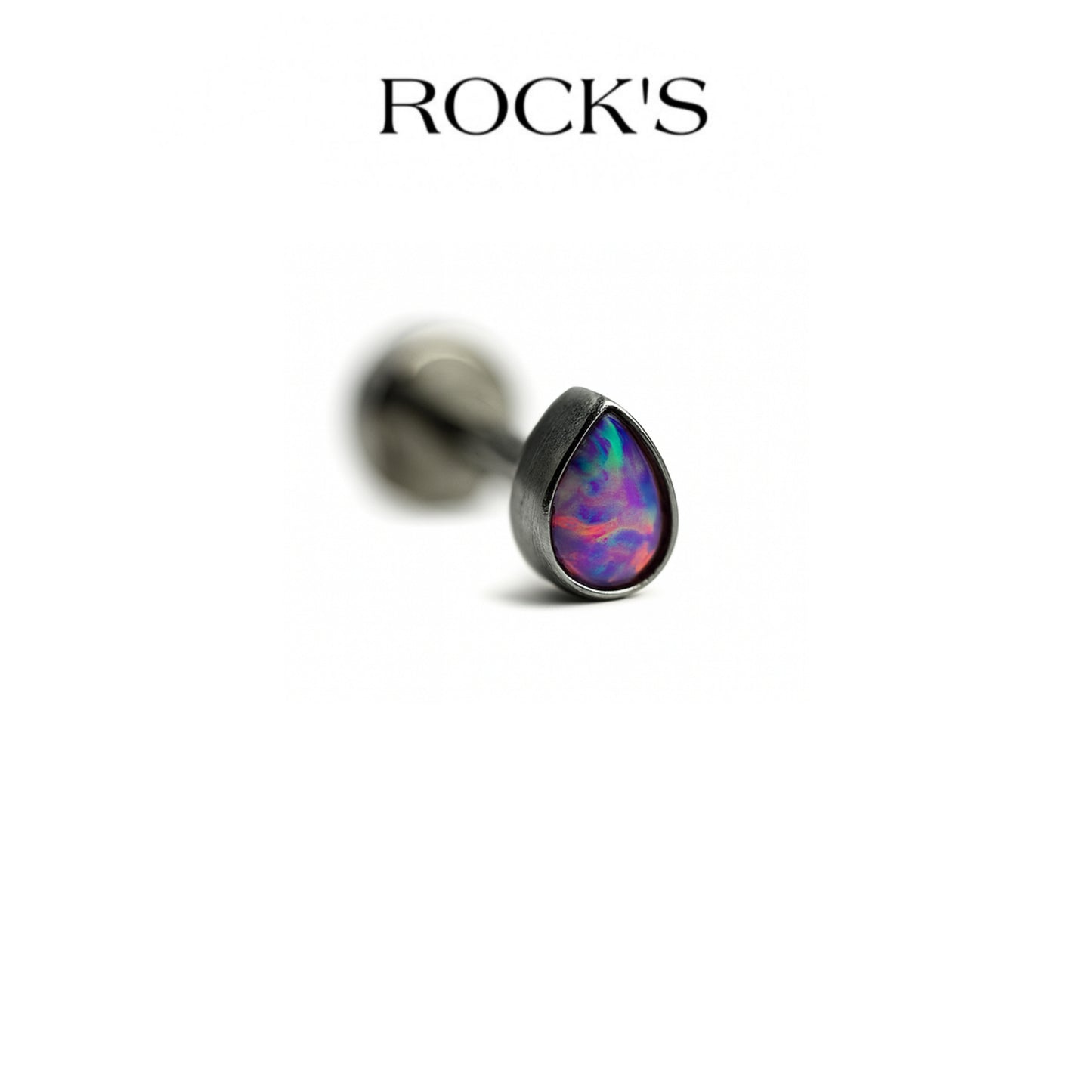Opaline Opal Titanyum Piercing