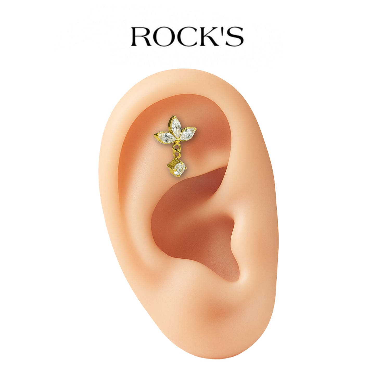 Aurilys Sallantılı Titanyum Piercing
