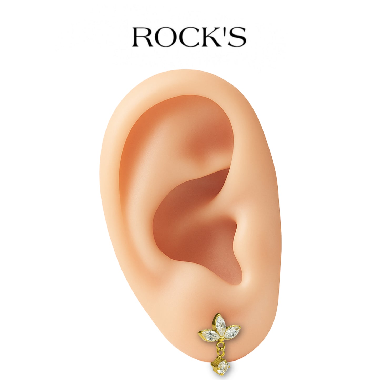 Aurilys Sallantılı Titanyum Piercing