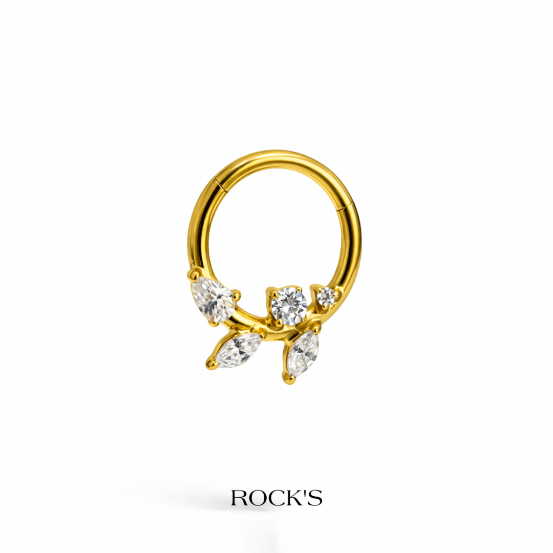 Elvia Titanyum Halka Piercing