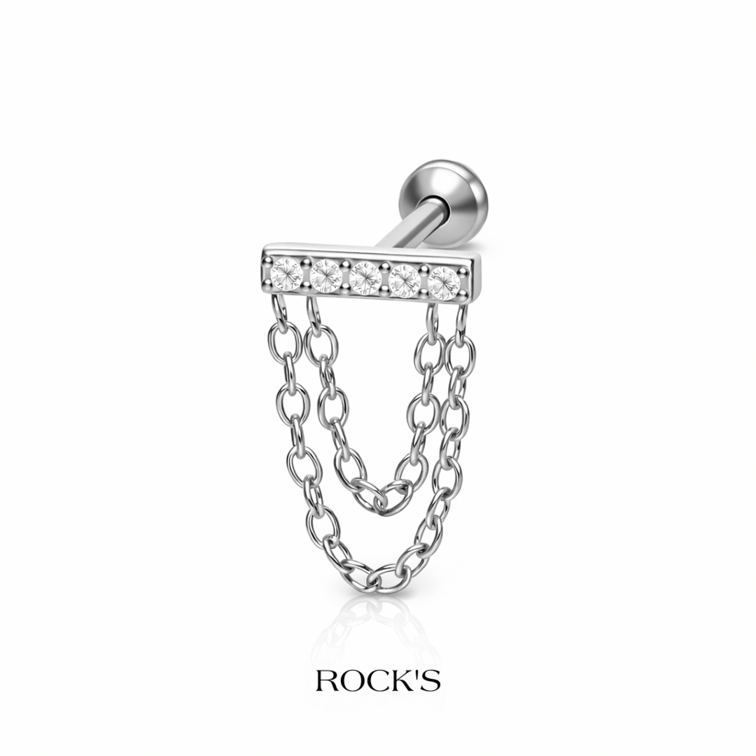 Lunette Cerrahi Çelik Piercing